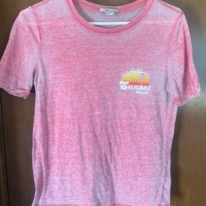 Cute Sunset Summer Tee